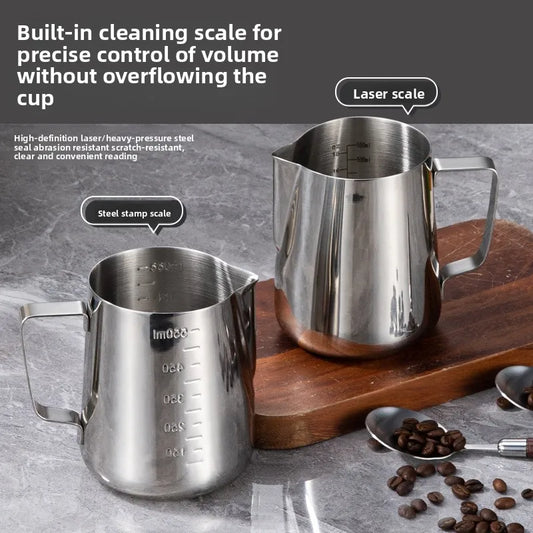 Stainless Steel Milk Frothing Pitcher
