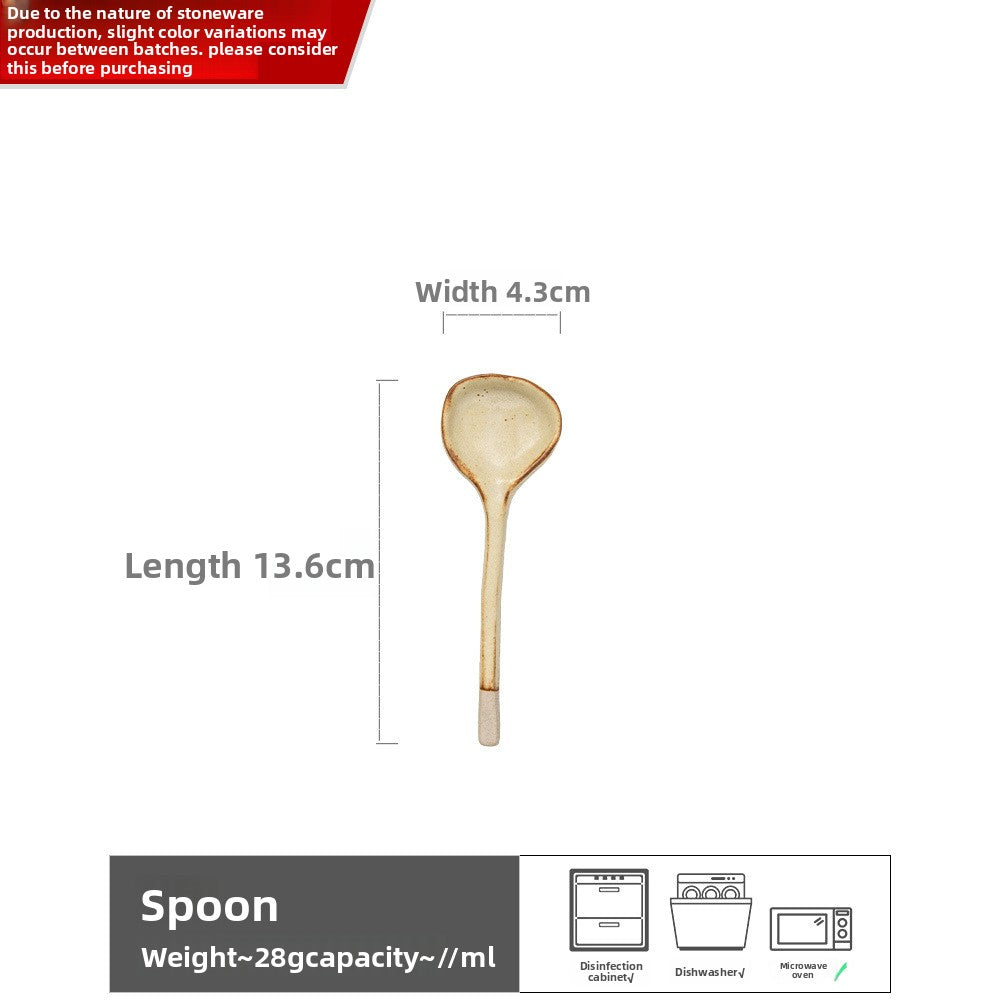 Handcrafted Ceramic Coffee & Tea Spoon