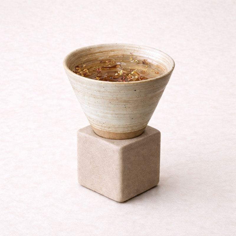 Handcrafted Funnel Ceramic Coffee Cup - 200ml