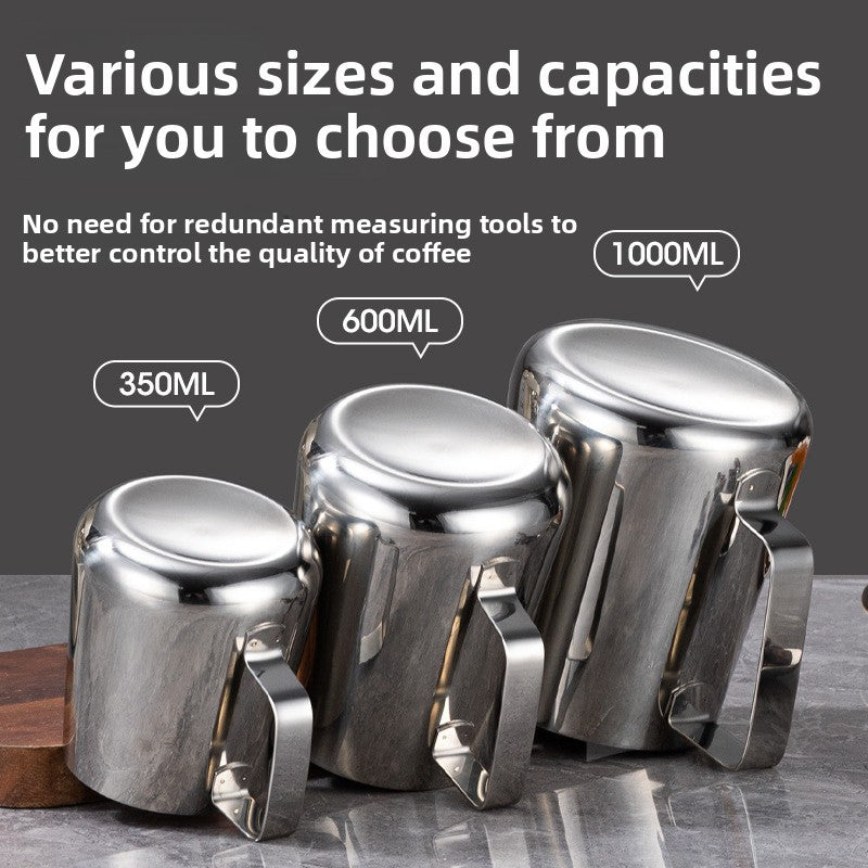 Stainless Steel Milk Frothing Pitcher