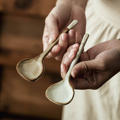 Handcrafted Ceramic Coffee & Tea Spoon