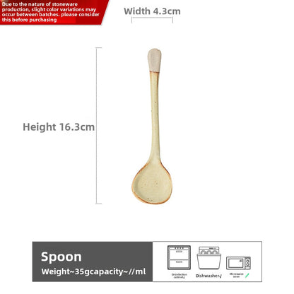 Handcrafted Ceramic Coffee & Tea Spoon